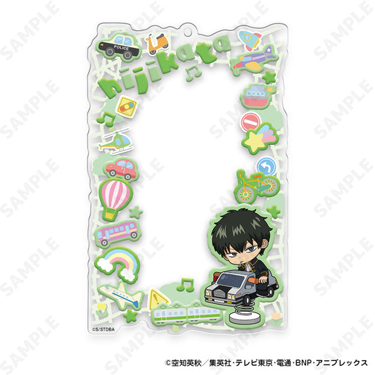 Gintama Acrylic Card Holder 5 Hijikata Toushirou (Vehicle Ver.) — import anime figures wholesale from Japan