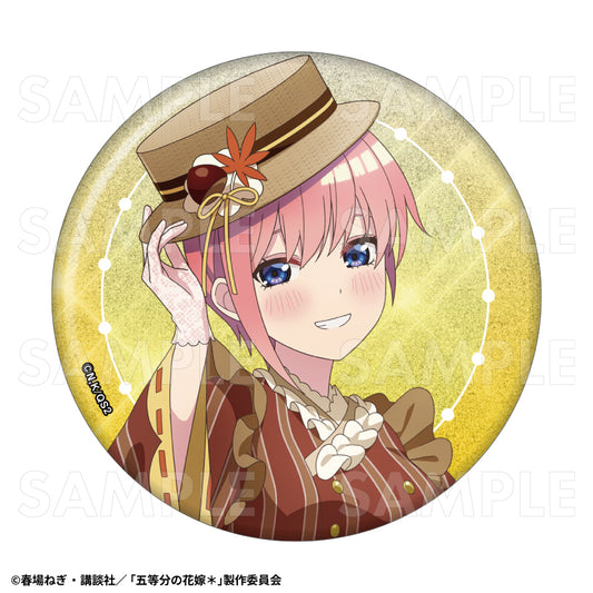 The Quintessential Quintuplets Specials 2 Japanese Parfait Dress Ver. 76mm Glitter Can Badge Nakano Ichika — anime collectibles bulk distributor