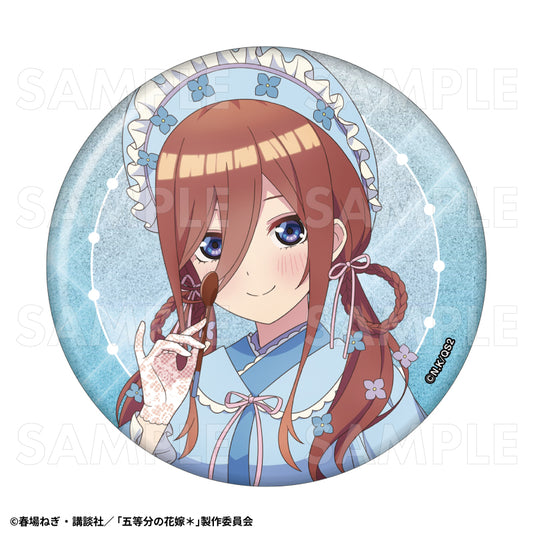 The Quintessential Quintuplets Specials 2 Japanese Parfait Dress Ver. 76mm Glitter Can Badge Nakano Miku — best anime merchandise wholesaler USA