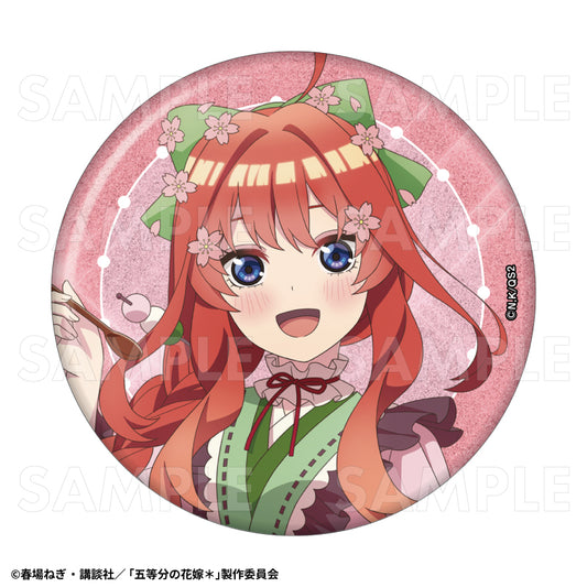 The Quintessential Quintuplets Specials 2 Japanese Parfait Dress Ver. 76mm Glitter Can Badge Nakano Itsuki — Japanese anime figures bulk supplier USA