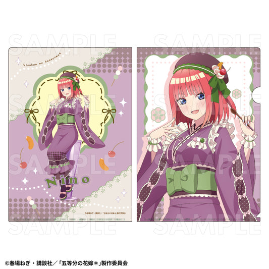 The Quintessential Quintuplets Specials 2 Japanese Parfait Dress Ver. Clear File Nakano Nino — import anime figures wholesale from Japan
