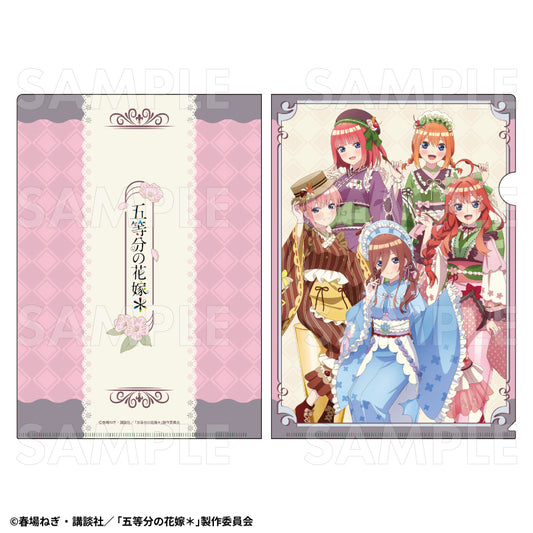 The Quintessential Quintuplets Specials 2 Japanese Parfait Dress Ver. Clear File Group — best anime merchandise wholesaler USA
