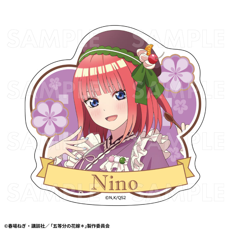 The Quintessential Quintuplets Specials 2 Japanese Parfait Dress Ver. Die-cut Sticker Nakano Nino — where to buy anime figures wholesale USA