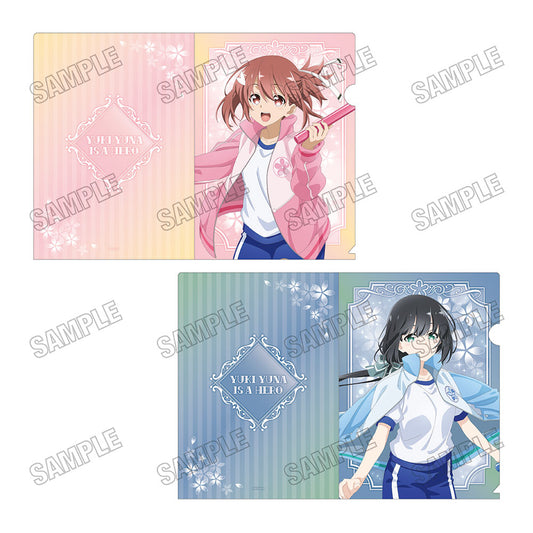 Yuki Yuna is a Hero Original Illustration Clear File Set Baton of Courage Exhibition Ver. A - Re-ment figures wholesale