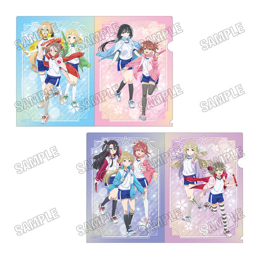 Yuki Yuna is a Hero Original Illustration Clear File Set Baton of Courage Exhibition Ver. E - Megahouse figures wholesale