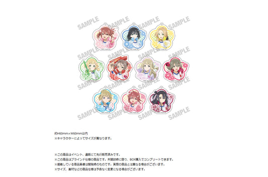 Yuki Yuna is a Hero Original Illustration Acrylic Key Chain Collection Baton of Courage Exhibition Ver. - PVC anime figures wholesale