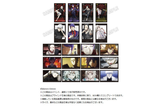 Tokyo Ghoul Mini Photo Card Collection - best anime merchandise wholesaler USA