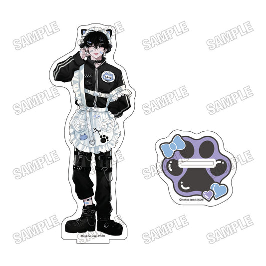 Dameo no Shiina-senpai to Yabao no Sasaki-kun Original Illustration Big Acrylic Stand 1 Shiina - anime acrylic stand wholesale