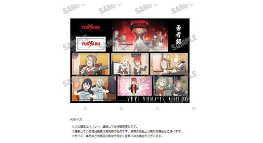 Yuki Yuna is a Hero -Great Mankais Chapter- Sticker Sheet - anime merch supplier USA