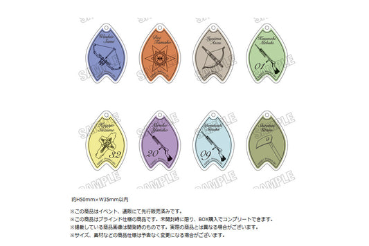 Yuki Yuna is a Hero Acrylic Charm Collection Vol. 2 - anime acrylic stand wholesale