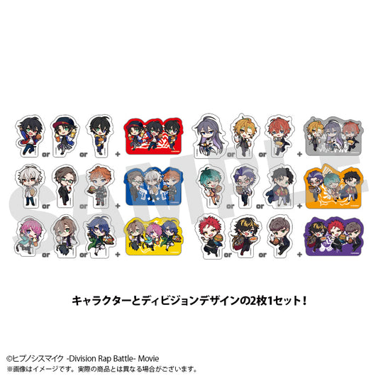 Hypnosismic -Division Rap Battle- Trading Sticker (2 Pieces per Pack) — collectible anime toys wholesale