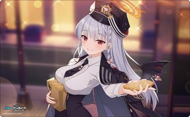 Bushiroad Rubber Mat Collection V2 Vol. 1791 Blue Archive Haruna Memorial Lobby Illustration Ver. — bulk anime toys for retailers USA