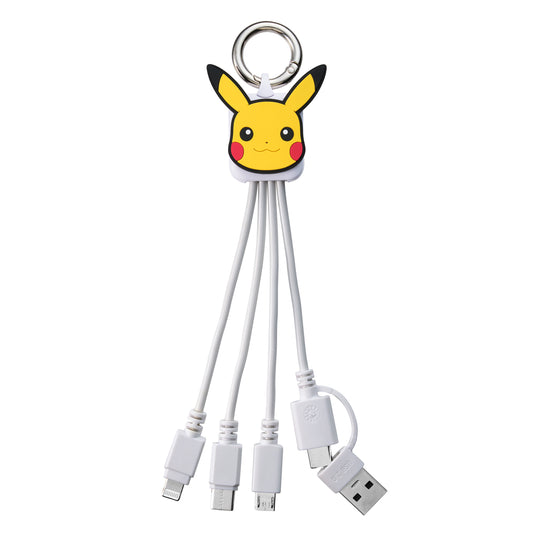 Pokemon 3 in 2 Multi Charge Cable Pikachu 2 - where to buy anime figures wholesale USA