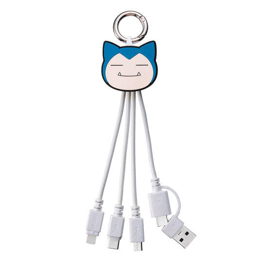 Pokemon 3 in 2 Multi Charge Cable Snorlax - anime toy wholesale USA
