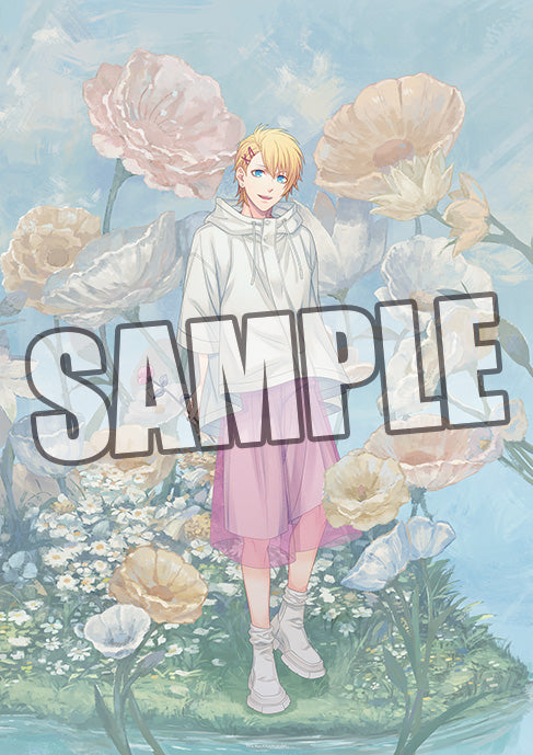 Uta no Prince-sama B3 Size Cloth Poster Floral Harmony Ver. Kurusu Syo — import anime figures wholesale from Japan