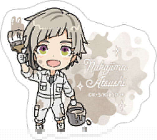 Bungo Stray Dogs Sticker Coveralls, Chibi Chara Nakajima Atsushi — bulk anime toys for retailers USA