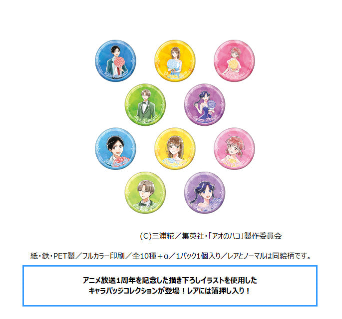 Blue Box Chara Badge Collection -Anime 1st Anniv.- — collectible anime toys wholesale