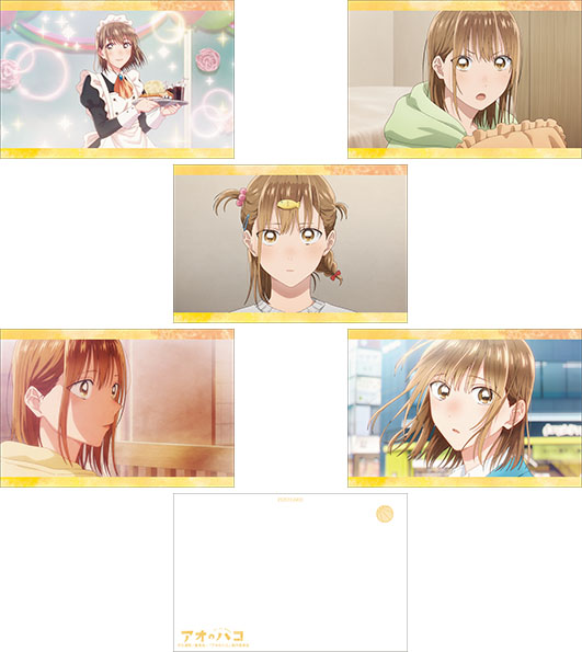 Blue Box Postcard Set with Frame Kano Chinatsu — best anime merchandise wholesaler USA