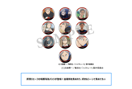 Haikyu!! Haiba ga Ippai Scenes Trading Can Badge — collectible anime toys wholesale
