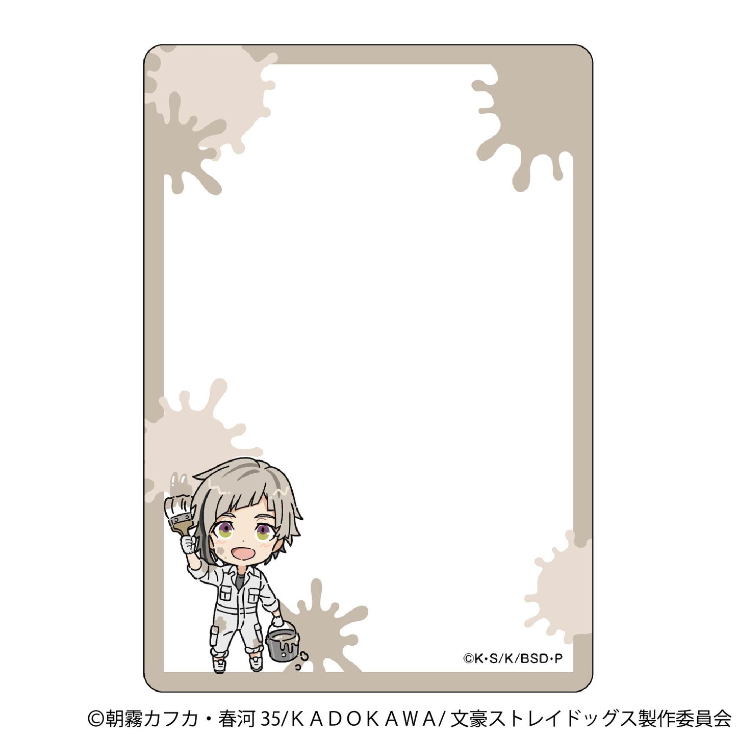 Bungo Stray Dogs Hard Card Case Coveralls, Chibi Chara Nakajima Atsushi — best anime merchandise wholesaler USA