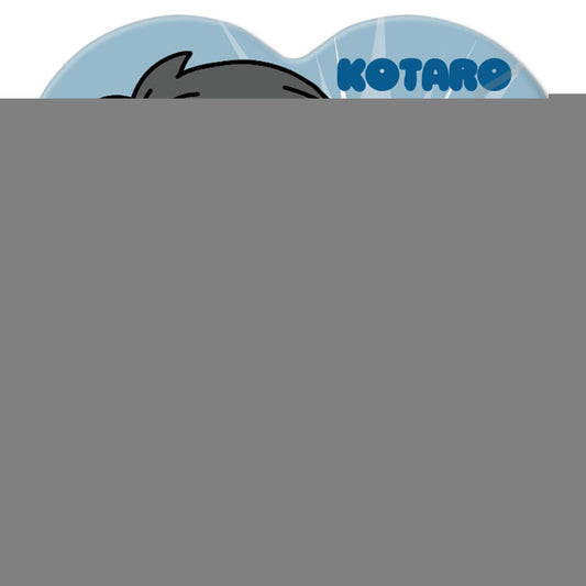 HOKKAIDO NIPPONHAM FIGHTERS Heart Can Badge (Shakemaru Tsukamaeta!) mochocho-SE Kotaro Kiyomiya — anime collectibles bulk distributor