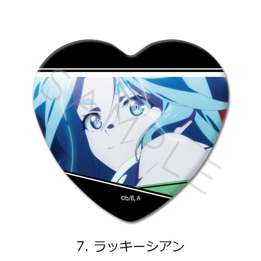 To Be Hero X Heart Can Badge 7 Lucky Cyan — anime store wholesale supplier