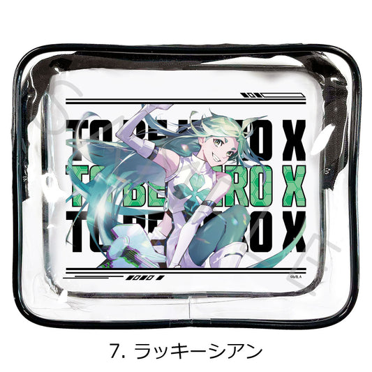 To Be Hero X Clear Pouch 7 Lucky Cyan — anime store wholesale supplier