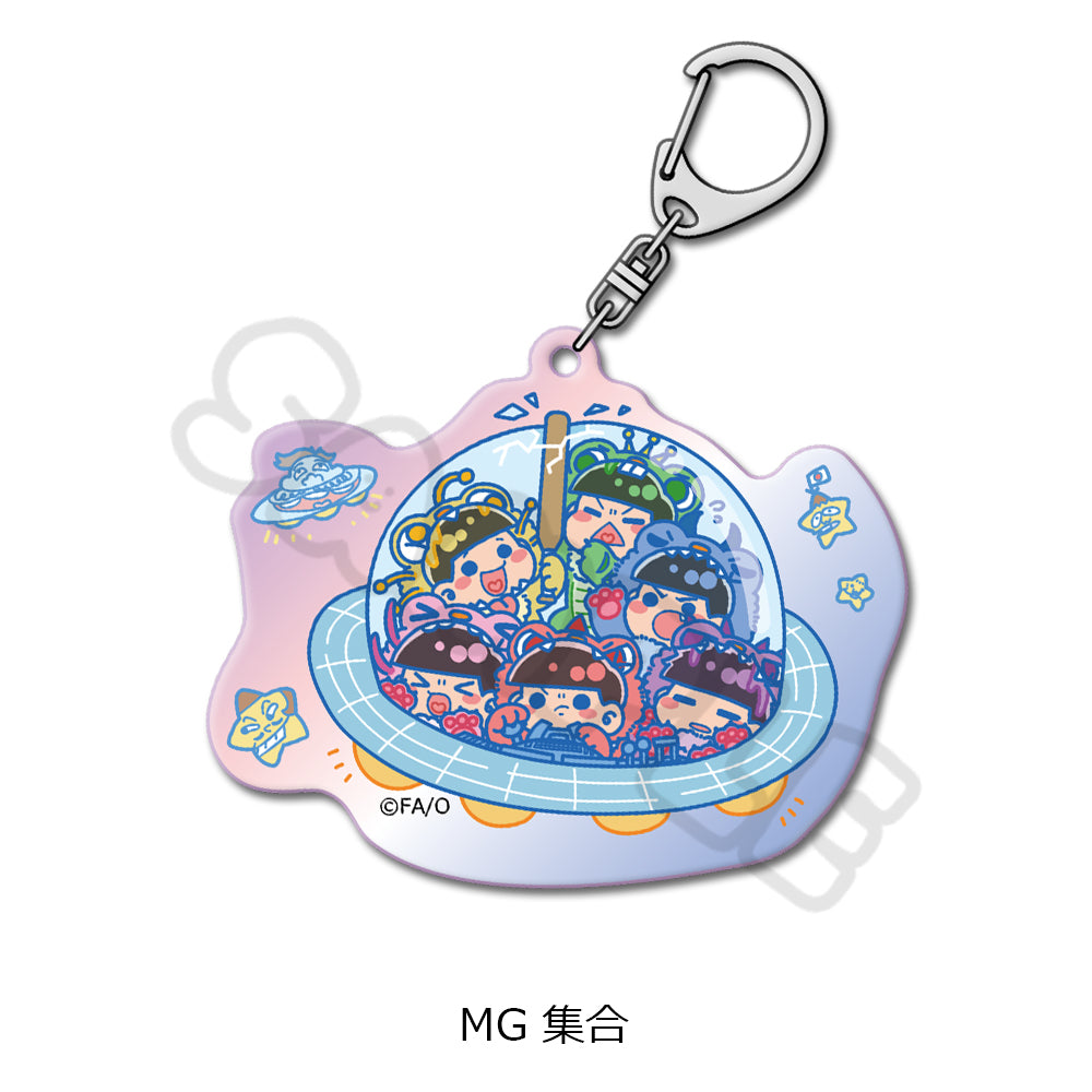 Osomatsu-san Vol. 2 Acrylic Key Chain MG Group - Megahouse figures wholesale