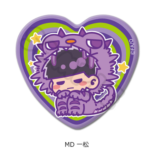 Osomatsu-san Vol. 2 Heart Can Badge MD Ichimatsu - anime model kits wholesale