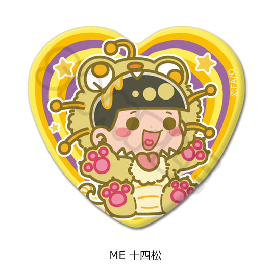 Osomatsu-san Vol. 2 Heart Can Badge ME Jyushimatsu - scale anime figures wholesale