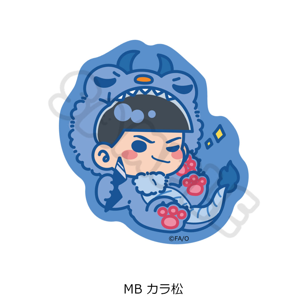 Osomatsu-san Vol. 2 Clear Card Sticker MB Karamatsu - wholesale Japanese anime figures