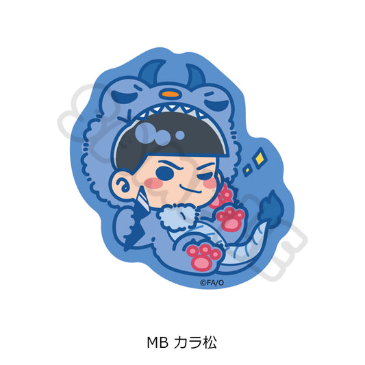 Osomatsu-san Vol. 2 Clear Card Sticker MB Karamatsu - wholesale Japanese anime figures