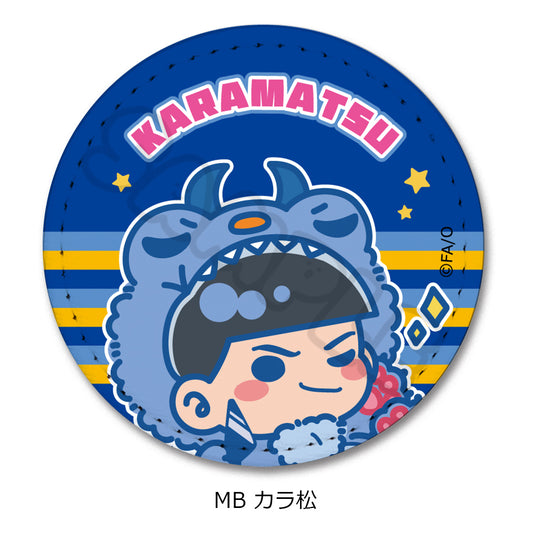 Osomatsu-san Vol. 2 Leather Badge (Round) MB Karamatsu - best anime merchandise wholesaler USA