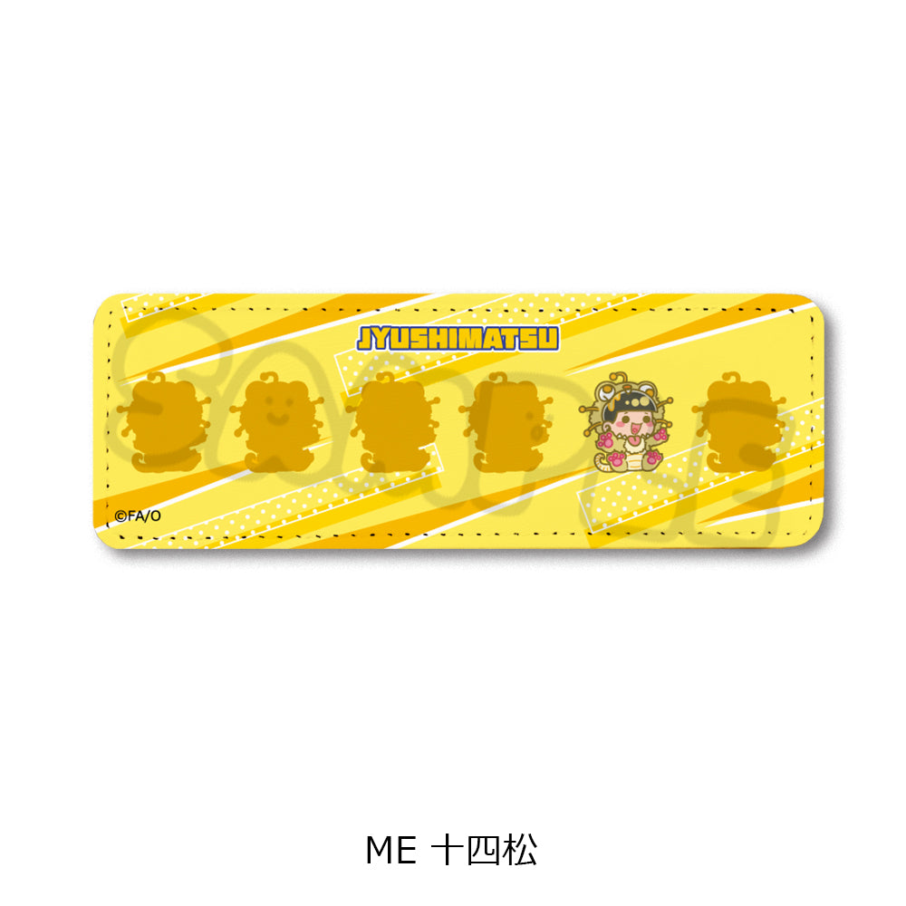 Osomatsu-san Vol. 2 Leather Badge (Long) ME Jyushimatsu - anime statue wholesale