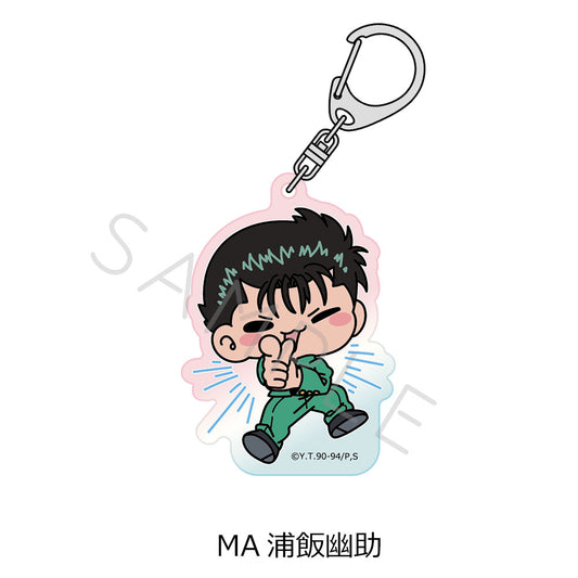 YuYu Hakusho Acrylic Key Chain MA Urameshi Yusuke - anime toy wholesale USA