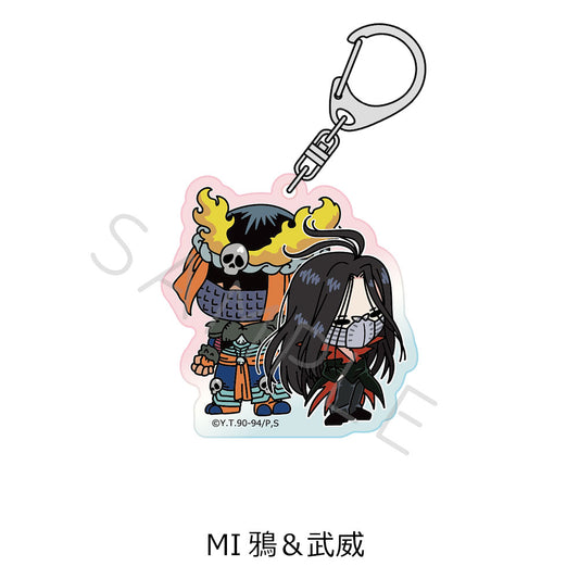 YuYu Hakusho Acrylic Key Chain MI Karasu & Bui - anime figures wholesale
