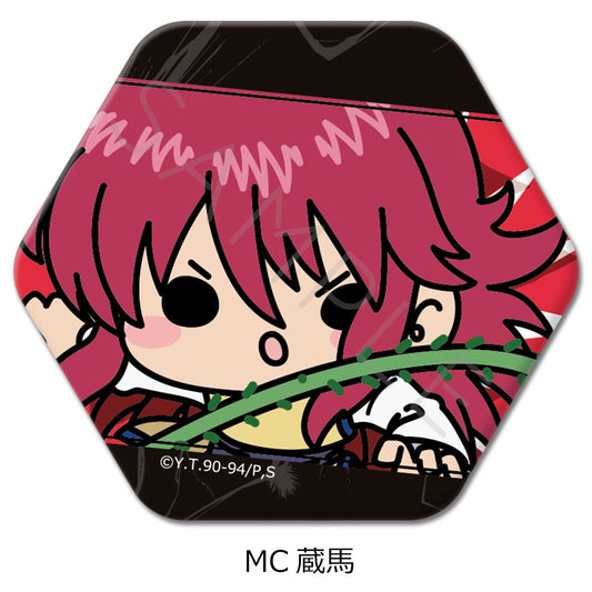 YuYu Hakusho Hexagonal Can Badge MC Kurama - POP UP PARADE wholesale