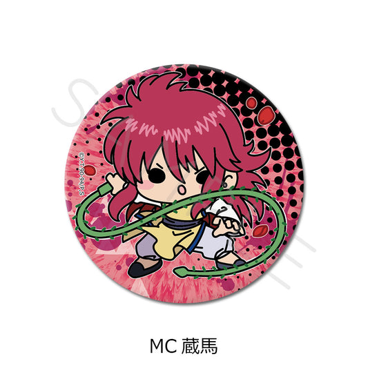 YuYu Hakusho 3 Way Can Badge MC Kurama - ORANGE ROUGE figures wholesale