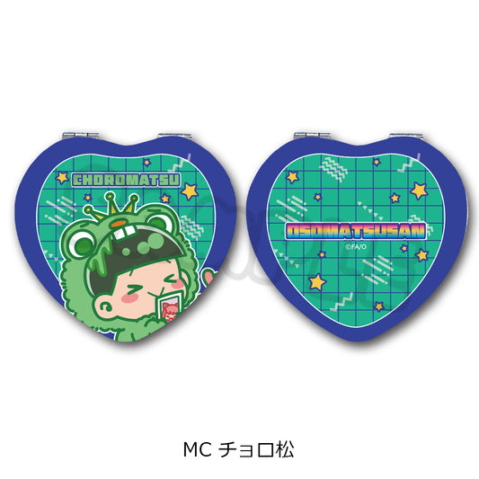 Osomatsu-san Vol. 2 Compact Mirror (Heart) MC Choromatsu - wholesale anime mini figures