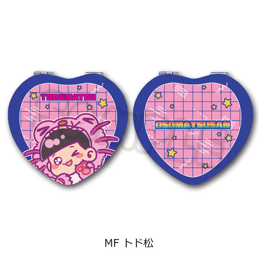 Osomatsu-san Vol. 2 Compact Mirror (Heart) MF Todomatsu - Taito figures wholesale
