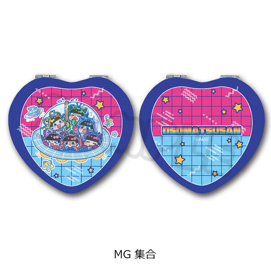 Osomatsu-san Vol. 2 Compact Mirror (Heart) MG Group - anime store wholesale supplier