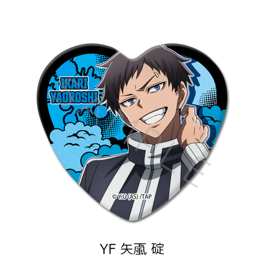 Tougen Anki Vol. 1 Heart Can Badge YF Yaoroshi Ikari — where to buy anime figures wholesale USA