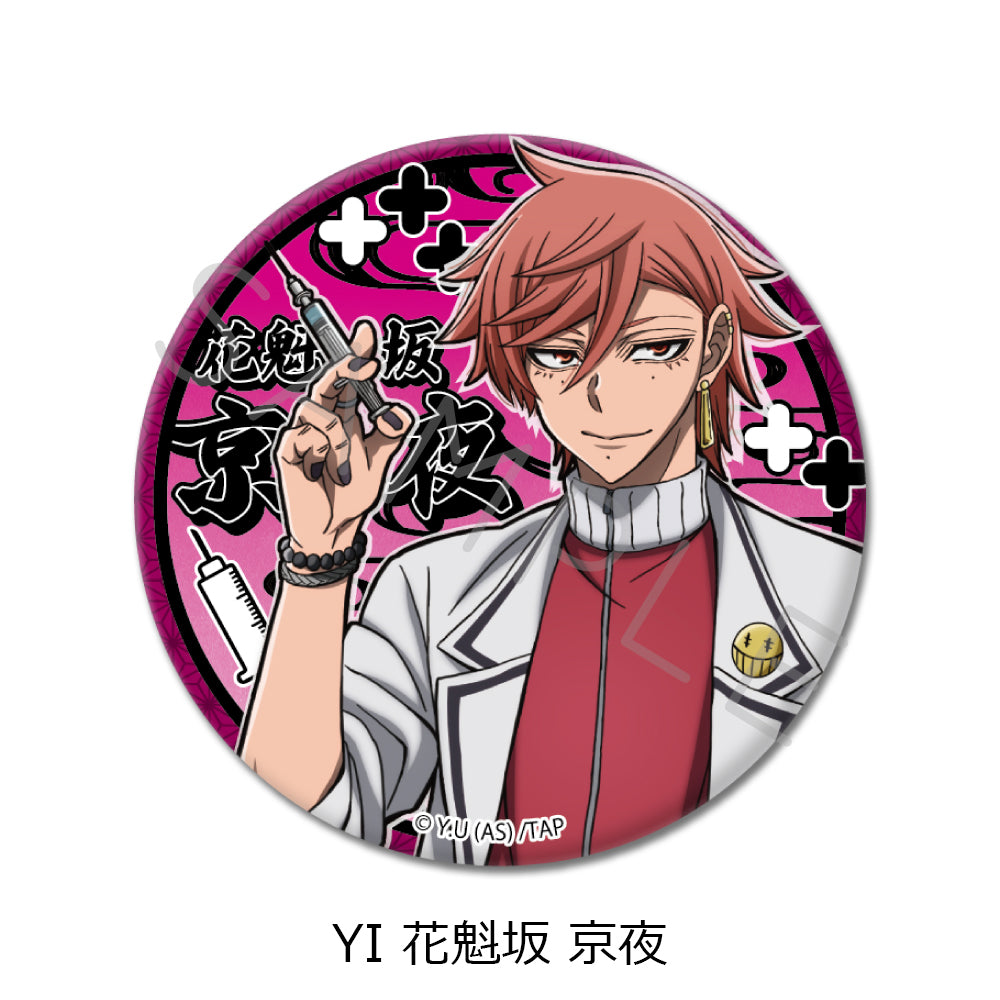 Tougen Anki Vol. 1 3 Way Can Badge YI Oiranzaka Kyoya — best anime merchandise wholesaler USA