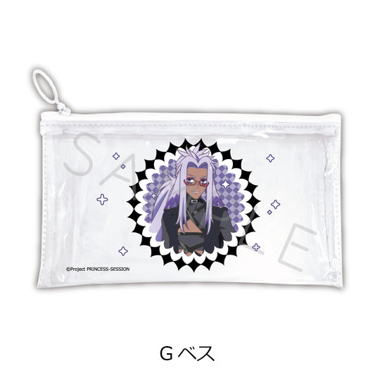 Princession Orchestra Flat Clear Pouch G Bass — anime collectibles bulk distributor