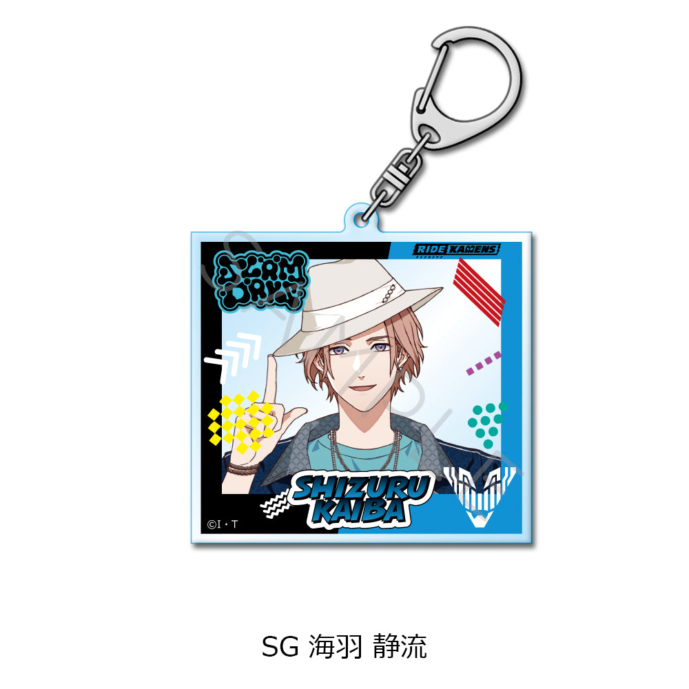 Ride Kamens Vol. 2 Acrylic Key Chain SG Kaiba Shizuru — anime keychains wholesale