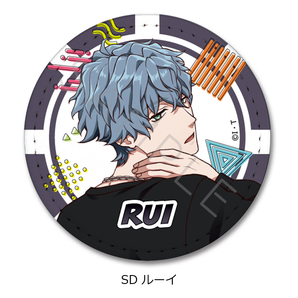 Ride Kamens Vol. 2 Leather Badge (Round) SD Rui — bulk anime toys for retailers USA