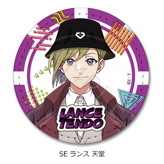 Ride Kamens Vol. 2 Leather Badge (Round) SE Lance Tendo — anime store wholesale supplier