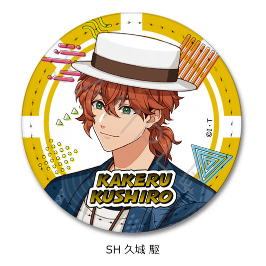 Ride Kamens Vol. 2 Leather Badge (Round) SH Kushiro Kakeru — anime collectibles bulk distributor