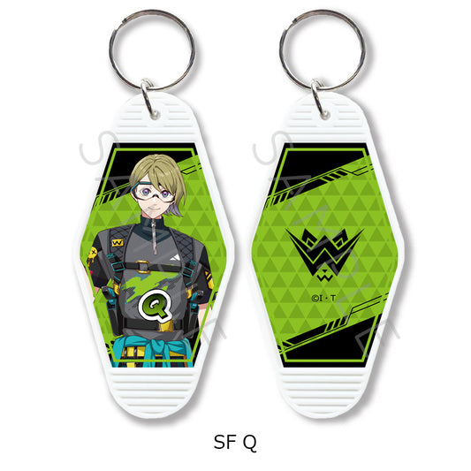 Ride Kamens Vol. 2 Motel Key Chain SF Q — anime keychains wholesale