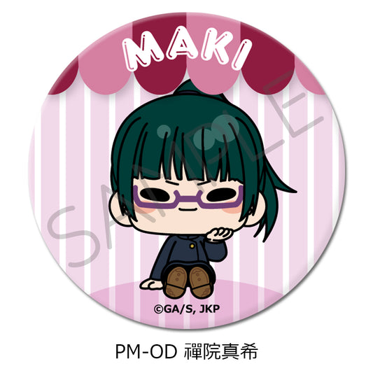 Jujutsu Kaisen Season 2 Vol. 5 3 Way Can Badge (75mm) PM-OD Zenin Maki - anime collectibles bulk distributor